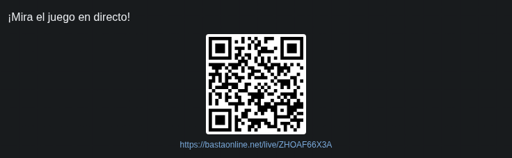 Código QR para el público