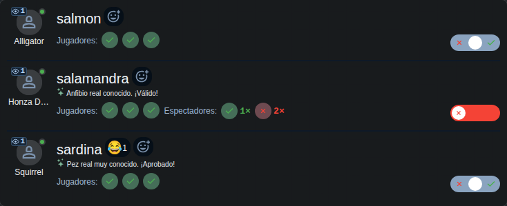 El voto de un espectador